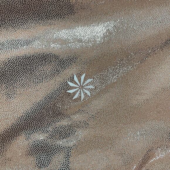 Athleta Elation Shine Tight Legging XS NWT Metallic Bronze/Tuscan Gold High-Rise - Picture 13 of 13